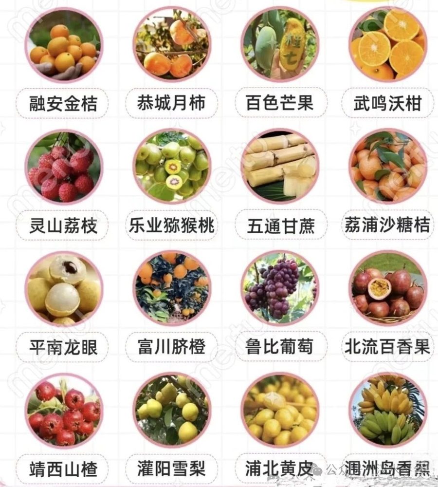 广西地标特产图谱