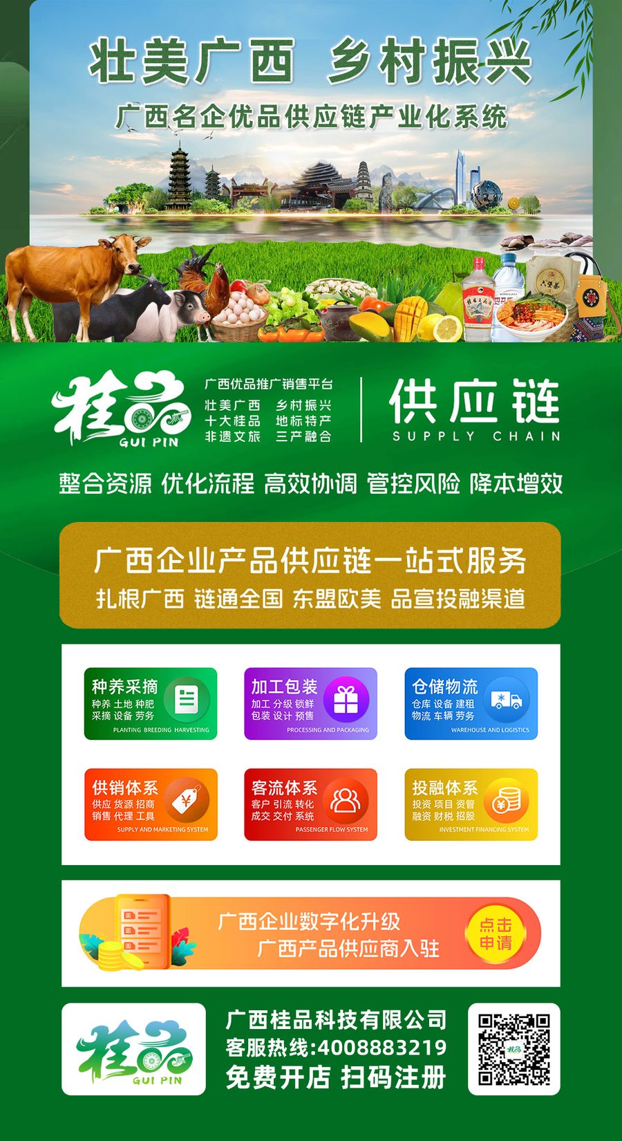 桂品供应链一站式服务